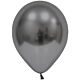 Μπαλόνια Space Grey Extra Metallic Chrome 14 ιντσών, σε συσκευασία 15 τεμαχίων