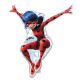 Μπαλόνια Lady bug miraculous Flexmetal 83 εκατοστά (901771)