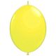 Μπαλόνι λάτεξ 14 ιντσών γιρλάντας με 2 άκρες κίτρινο 15 τεμάχια 