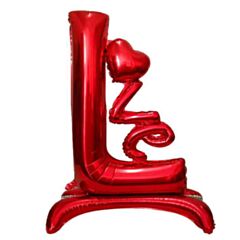 Μπαλόνι Love Standup - 112 εκατοστά (Φουσκώνει με αέρα) -  Συσκευασμένο