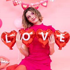 Μπαλόνι Love Οριζόντιο 78 Εκατοστά (Φουσκώνει με αέρα) - Συσκευασμένο