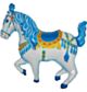 Carouzel Horse blue