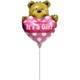 Balloon minishape Bear heart Girl ND