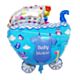 Μπαλόνια Supershape Καροτσάκι Shower Boy ND