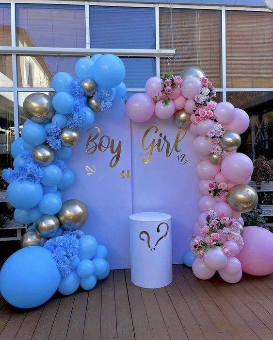 Gender Reveal στολισμός 06