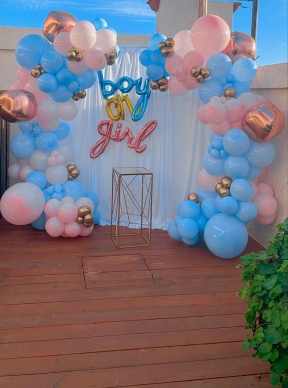 Gender Reveal στολισμός 07