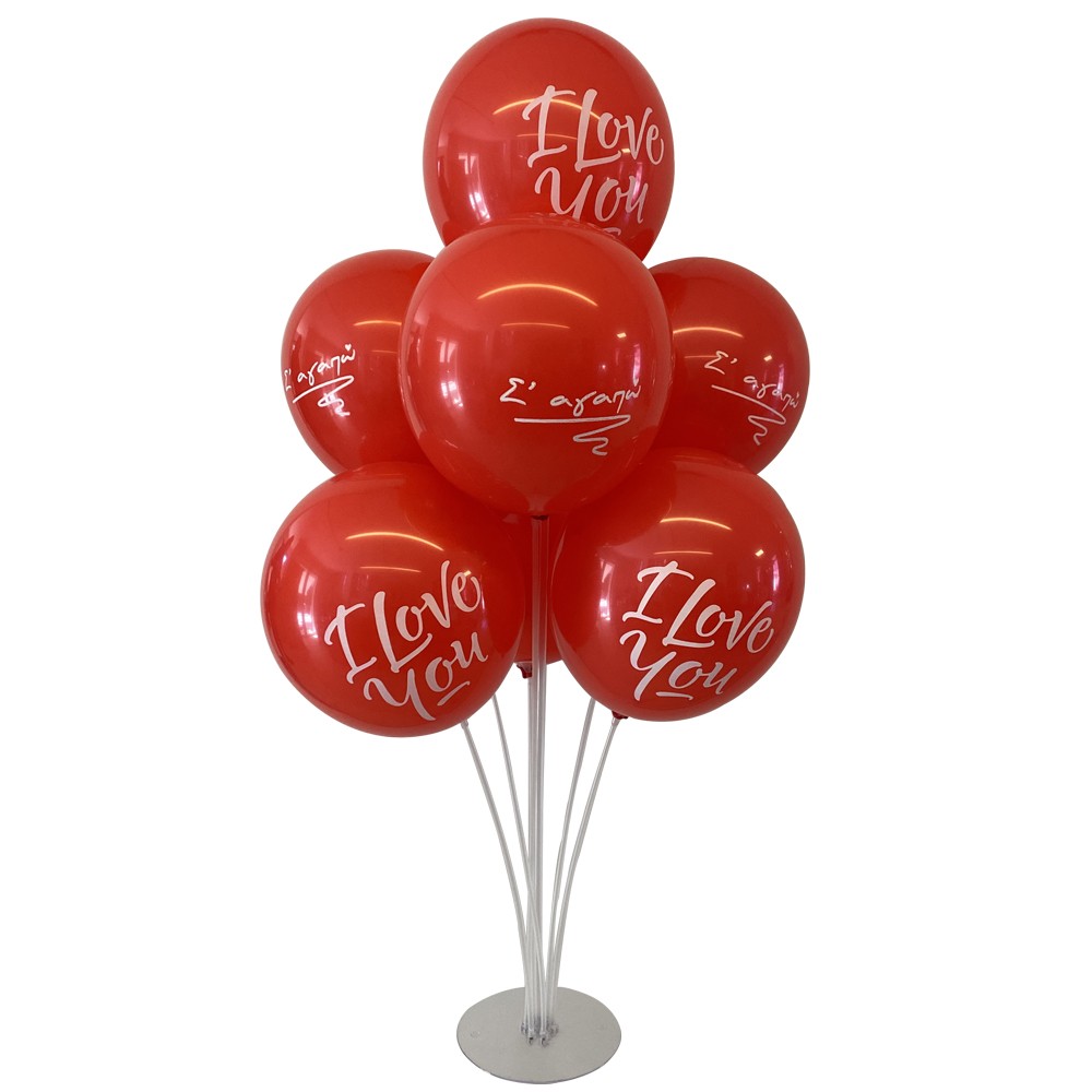 Βάση σταθερή με 7 μπαλόνια 